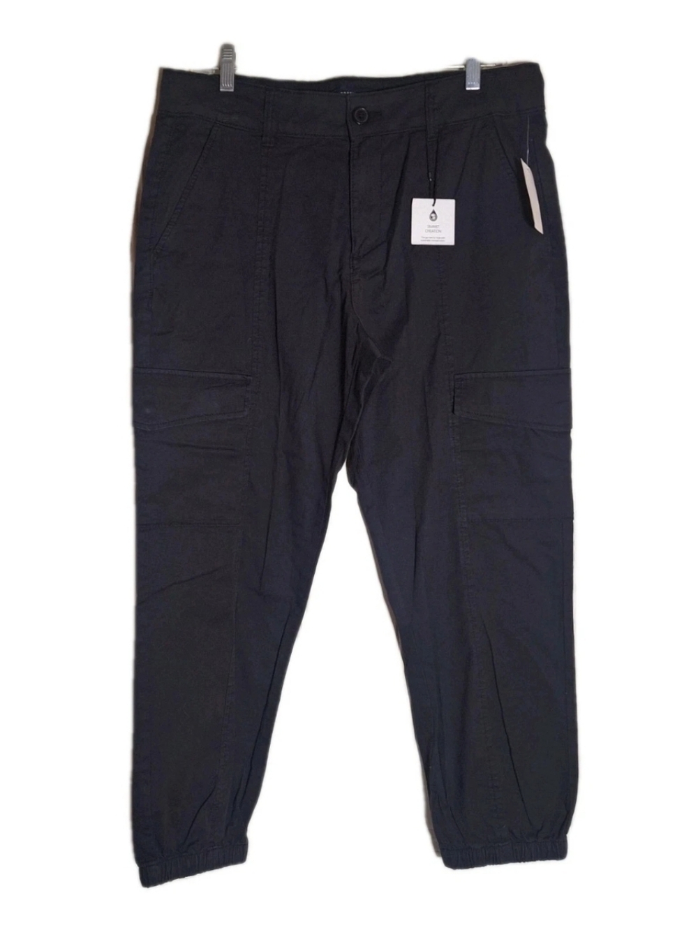 Sanctuary Modern Supply Cargo Scrub Pants Womens Size 31 Black High Rise NEW
